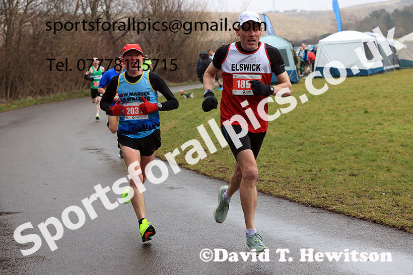 Mens Over-50s 2025 NECAA Royal Signals Road Relays Champs.,  Hetton Lyons Country Park, Hetton le Hole, County Durham. Photo: David T. Hewitson/Sports for All Pics